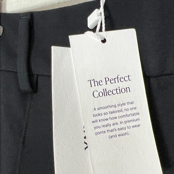 NWT SPANX Classic Black Ponte Barrel Pant Small Petite - Picture 7 of 11